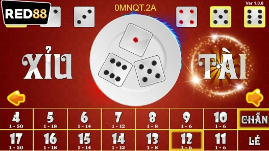 Tài Xỉu RED88 – Luật đơn giản, trả thưởng siêu hấp dẫn